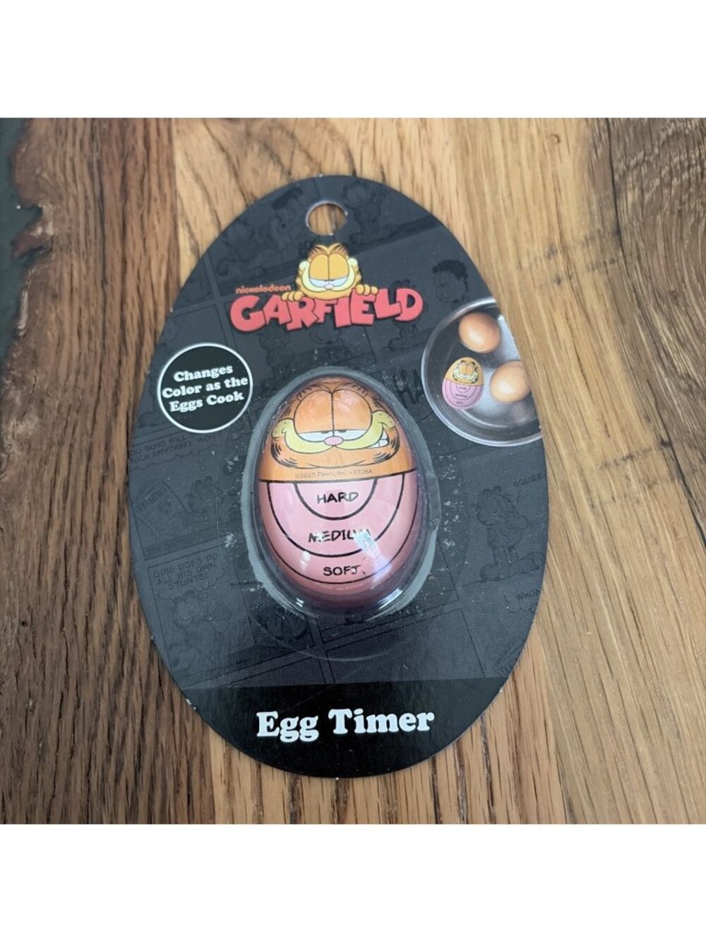 Nickelodeon Garfield Egg Timer New Color Changing